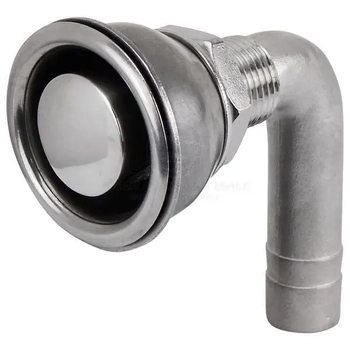 Ss Recess Flush Breather Down