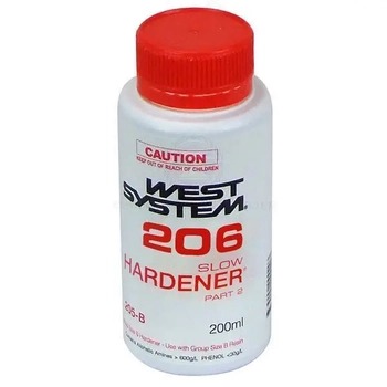 H206 Slow Hardener Only 200ml