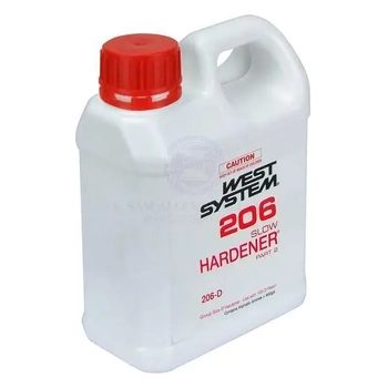 H206 Slow Hardener Only 800ml