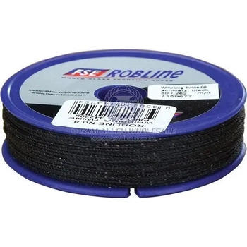 Robline No.8 Whipping Twine Black
