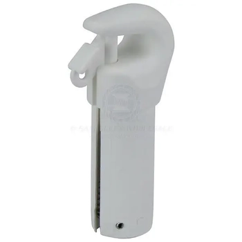 Pole Awning End 25 mm Tube White