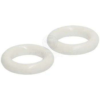 46 X 28 White Nylon Ring 2 Pack