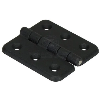 Hinge Nylon Black 78 X 70mm - Pair
