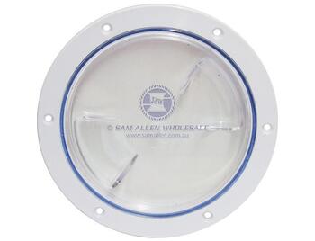 Inspection Port 5"Nairn White/Clear