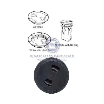 Inspection Port Lid Only 6" White