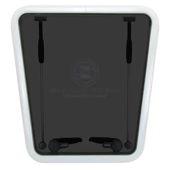 Relaxn Hatch Escape Trapezoid White 610 X 490 X 650