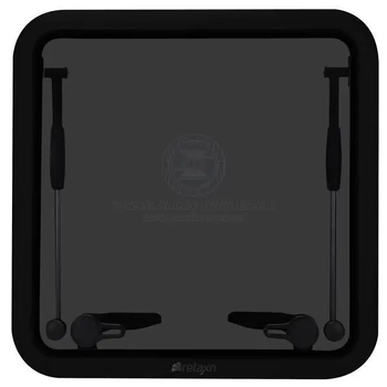 Relaxn Aluminium Hatch 564 x 564mm Black