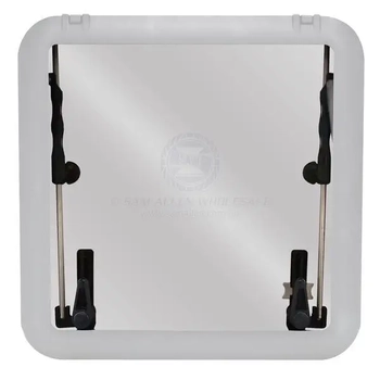 Jim Black Escape Hatch Opening 575 x 575mm White Boat Marine