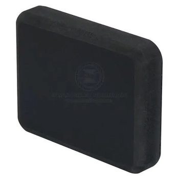 Stern Pad Std Black 4.5"X3.5"X.75" Vhb Adhesive