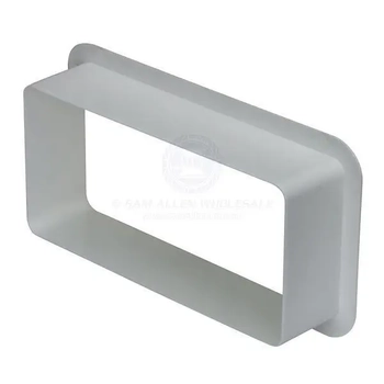 Scupper/ Vent Trim Only Large White