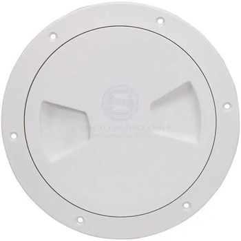 Inspection Port x 2 White 4" (100mm ID) Boat Marine Caravan RV Access Ports