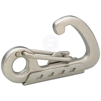 RELAXN Spring Gate Snap Hook & Keeper Plate - Stainless Steel