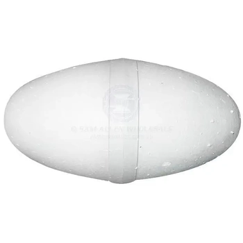 Styrene Float 230 x 115mm Football White