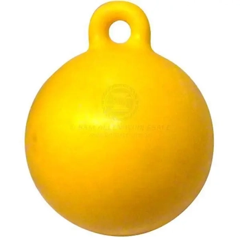 Mooring & Marker Buoy 150mm Yellow - Hollow Eye