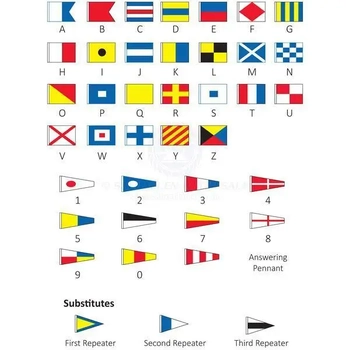 Code Flag 'I' Size 4 600 X 460mm