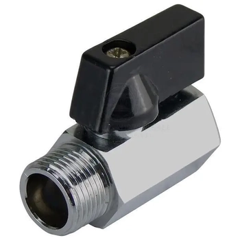 1/4" Bsp Fuel Tap N/P Brass