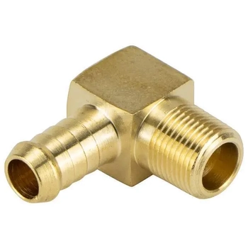Brass Tail 90° 3/8 Bsp(M) X 1/2"