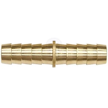 Hose Joiner Brass Straight Suit 8mm Id Hose - Pack Of 2