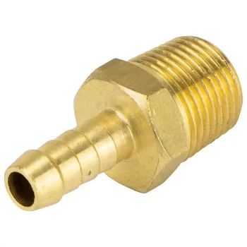 1/2" Bsp - 3/8 Tail Brass