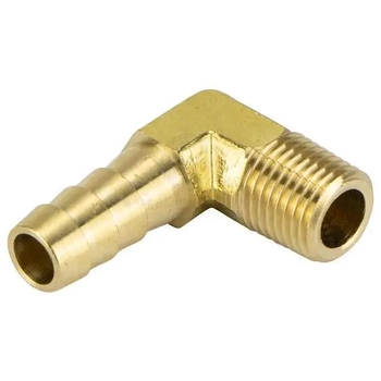 Brass Male Elbow 1/4 X 3/8"