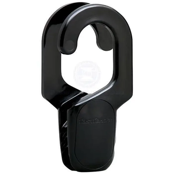 2x Fast Boat Fender Hanger Clip 40 Yacht Motorboat Black 6-14mm Rope 40mm Rail
