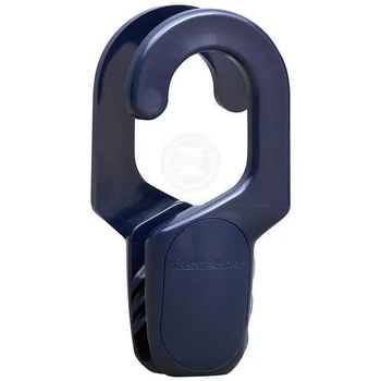 2x Fast Boat Fender Hanger Clip 40 Yacht Motorboat Blue 6-14mm Rope 40mm Rail