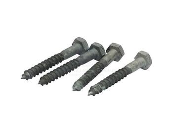Supafend Replacement Coach Bolts 10mm x 75mm - Pack 4