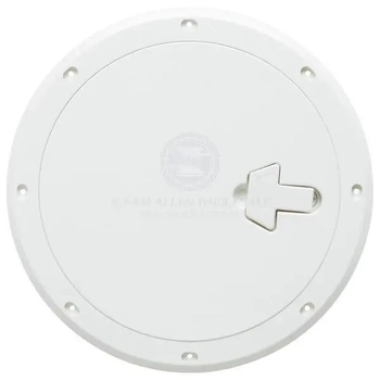315mm CAN-SB® Round Boat Hatch Access Standard PVC Removable Lid White Marine