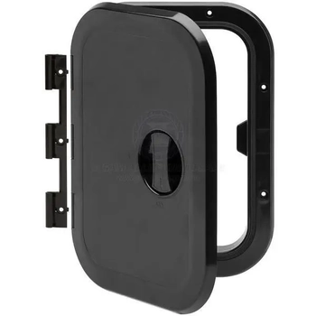 Can-SB Hatch Access 373X270 Black Can Sb