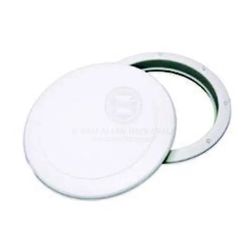 Hatch Access Round 8" White Jb