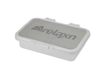Relaxn Glove and Helm Storage Box White Dual USB Charger Boat Marine Caravan