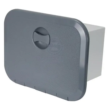 Ceredi Europa Access Hatch with Drawers 375 x 280 - Grey