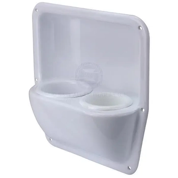 Drink Holder Recessed side mount Dual cup