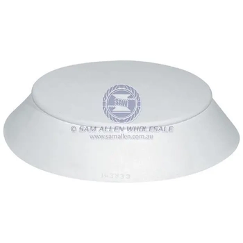 165Mm End Cone Grey Rubber