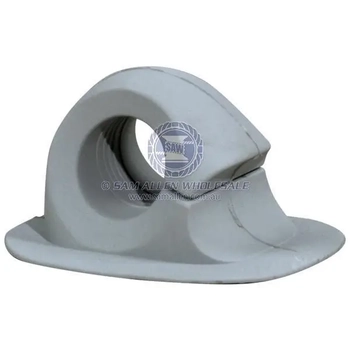 Oar Hook Rubber Grey 115X95mm