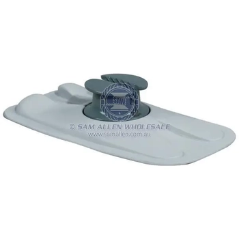 Round L/Grey Pvc Cleat