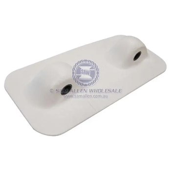 Snap Davit Pad Only Pvc White