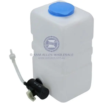 Roca Roca 24V Windshield Washer Tank and Pump with Tubing and Fittings Boat Marine