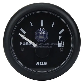 12/24V Blk Fuel Gauge 0-190 Ohms