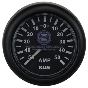 Gauge Amp 50/50 Blk 52mm