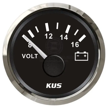KUS Voltage Gauge NMEA 2000 IP67 Waterproof Boat Marine