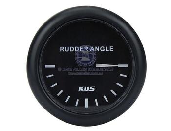 85mm Black Rudder Angle Indicator