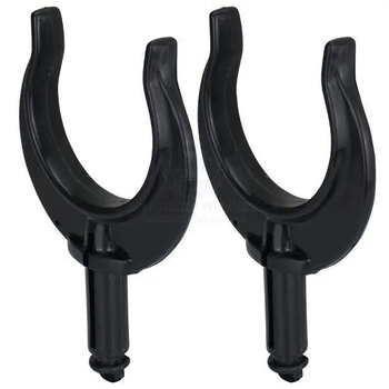 Rowlock 2-1/2" Black Nylon - Pair