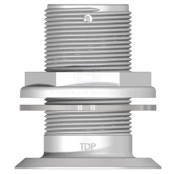 Skin Fitting 1 1/2" Bsp Recessed White Trudesign