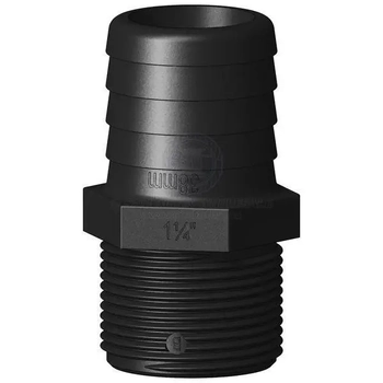 Hose Tail 1 1/4" Bsp - 38Mm Tail