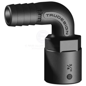 Hose Tail 90° 3/4" Bspf - 19mm Tail