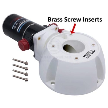 Motor Macerator Base Tmc 12V With Brass Screw Insert