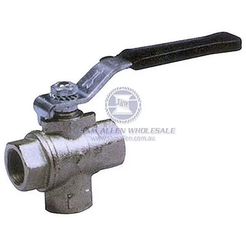 Ball Valve T/Port 1/2" Bsp