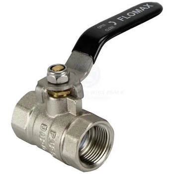 Ball Valve 3/8" Bsp Cp Brass