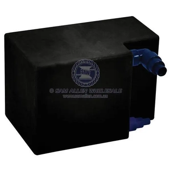 Can-SB 40L Grey and Black Waste Tank Side Mount with Fittings Boat Marine